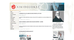 Desktop Screenshot of aikidojokai.com